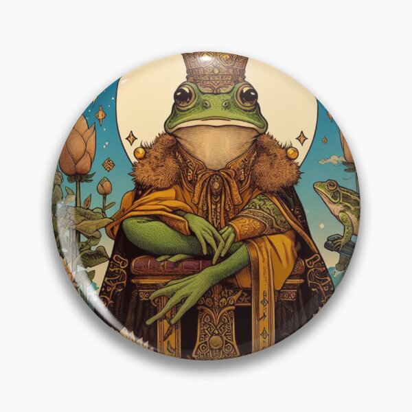 Item preview, king frog designed and sold by Greydate.