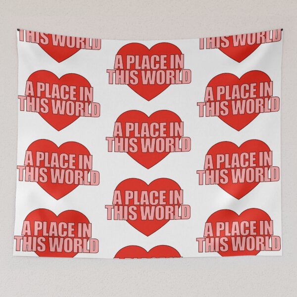 Item preview, A Place In This World Heart designed and sold by Chesley Design.
