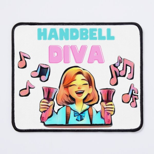 Item preview, Happy Handbell Diva designed and sold by CelticClapper.