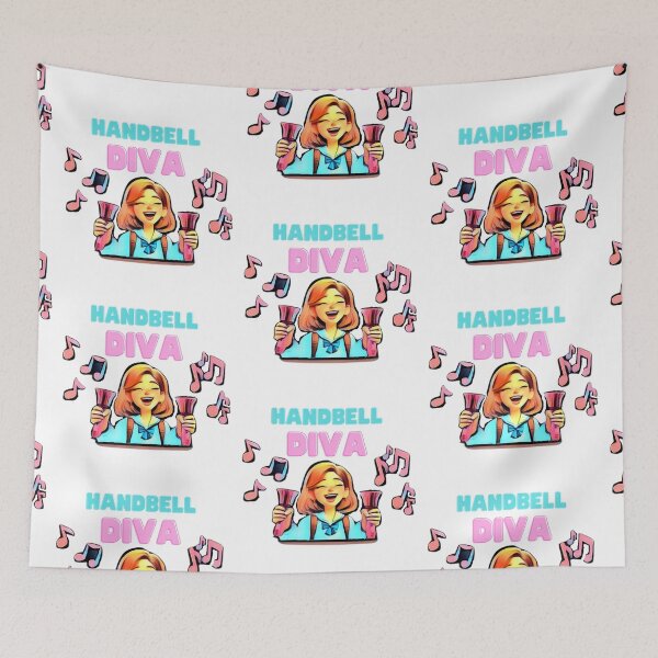 Item preview, Happy Handbell Diva designed and sold by CelticClapper.