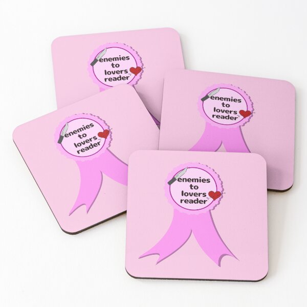 Item preview, Enemies to lovers reader badge designed and sold by ceyin.
