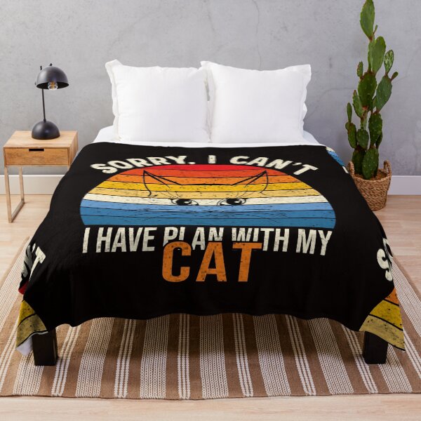 Item preview, Sorry I can't I have plan with my cat designed and sold by marfanna.