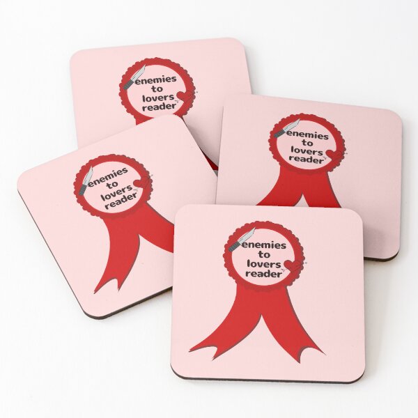 Item preview, Enemies to lovers reader badge designed and sold by ceyin.