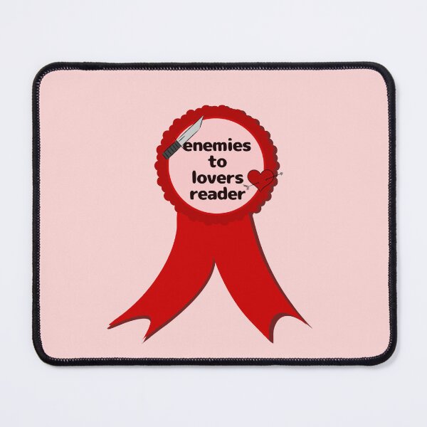 Item preview, Enemies to lovers reader badge designed and sold by ceyin.