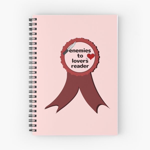 Item preview, Enemies to lovers reader badge designed and sold by ceyin.