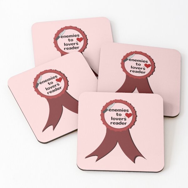 Item preview, Enemies to lovers reader badge designed and sold by ceyin.