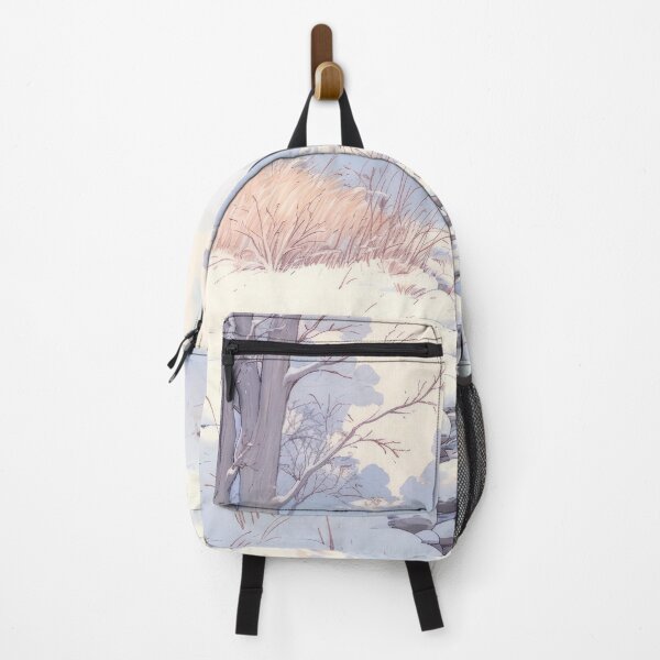 Item preview, 80s Retro Anime Snowy Landscape designed and sold by Animania-AnimeS.