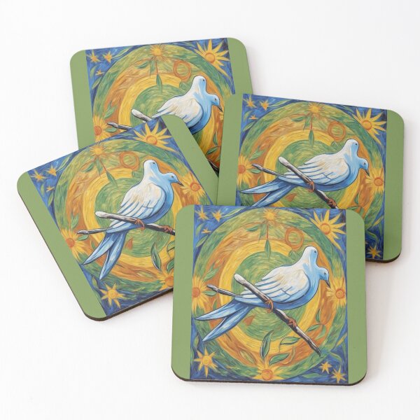 Item preview, United for Peace-The Flight of the Dove designed and sold by Artisticanvas.