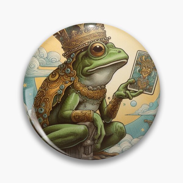 Item preview, king frog designed and sold by Greydate.