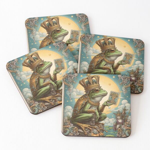 Item preview, king frog designed and sold by Greydate.