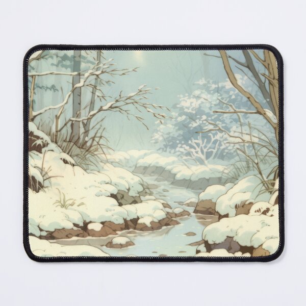 Item preview, 80s Retro Anime Winter Landscape designed and sold by Animania-AnimeS.