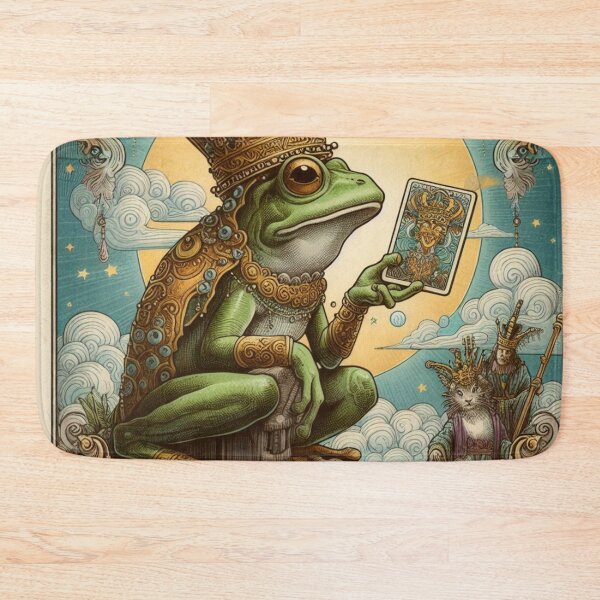 Item preview, king frog designed and sold by Greydate.