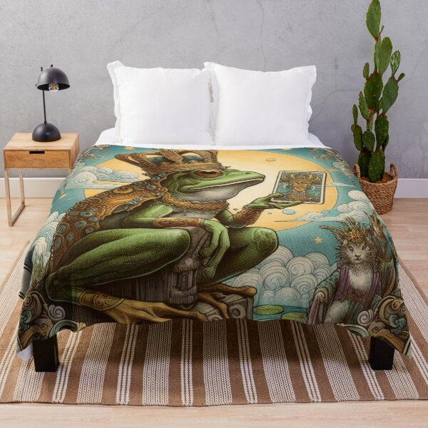 Item preview, king frog designed and sold by Greydate.