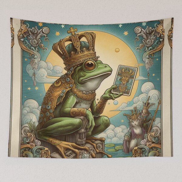 Item preview, king frog designed and sold by Greydate.