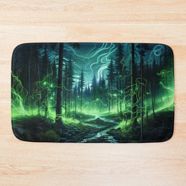 Item preview, Electrifying Forest - Fantasy Landscape designed and sold by AiHead.