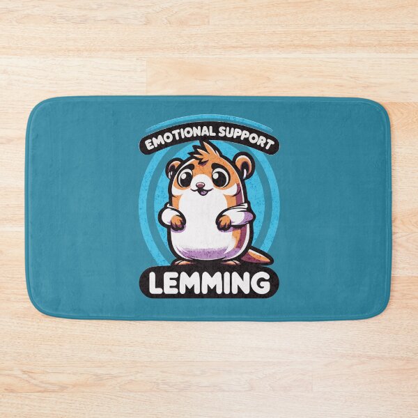 Item preview, Emotional Support Lemming designed and sold by Sir Meow Meow.