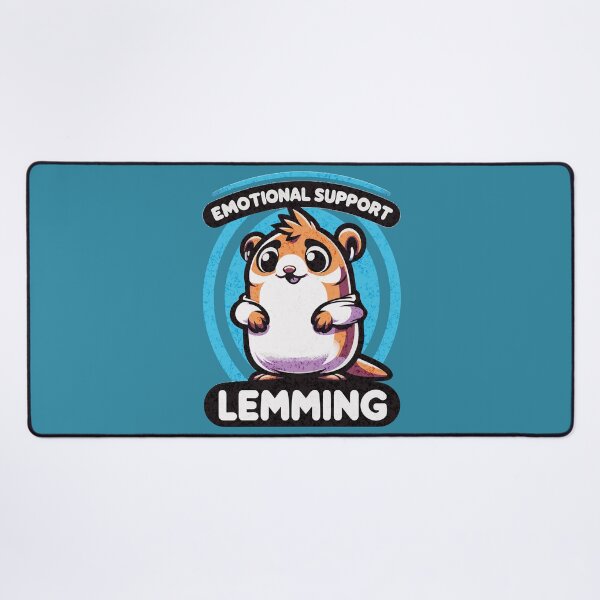 Item preview, Emotional Support Lemming designed and sold by Sir Meow Meow.