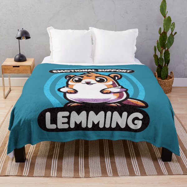 Item preview, Emotional Support Lemming designed and sold by Sir Meow Meow.