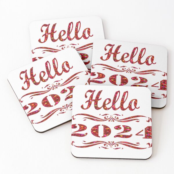 Item preview, Hello 2024 Goodbye 2023 designed and sold by Creat-Des.