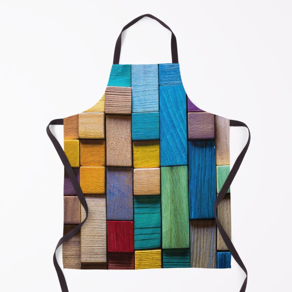 Item preview, Colorful background of multi colored wooden blocks designed and sold by Giuseppe Cammino.