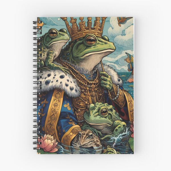 Item preview, king frog designed and sold by Greydate.