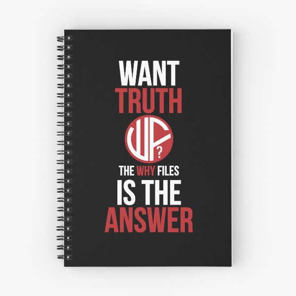 Item preview, The Why Files BLACK_truth designed and sold by adolfobusmente.