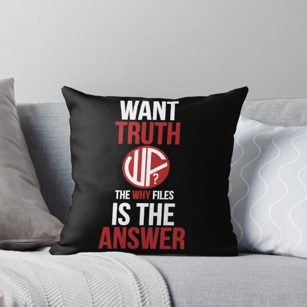 Item preview, The Why Files BLACK_truth designed and sold by adolfobusmente.