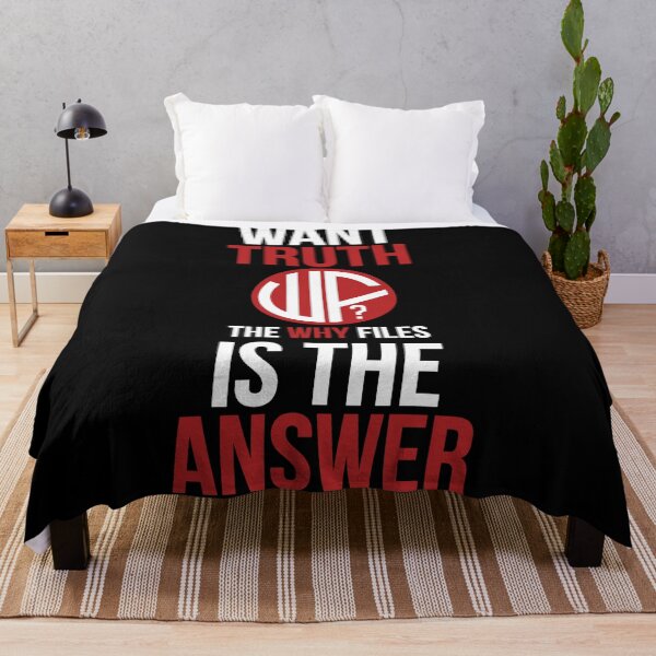 Item preview, The Why Files BLACK_truth designed and sold by adolfobusmente.