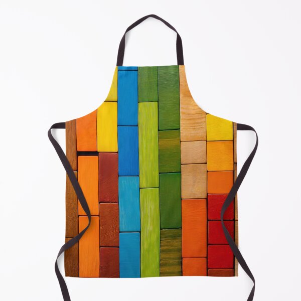 Item preview, Colorful background of multi colored wooden blocks designed and sold by Giuseppe Cammino.