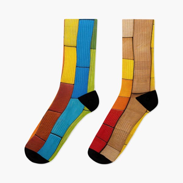 Item preview, Colorful background of multi colored wooden blocks designed and sold by Giuseppe Cammino.