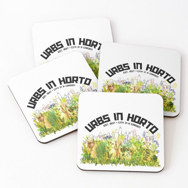 Item preview, Urbs in Horto Watercolor designed and sold by Color Chicago.