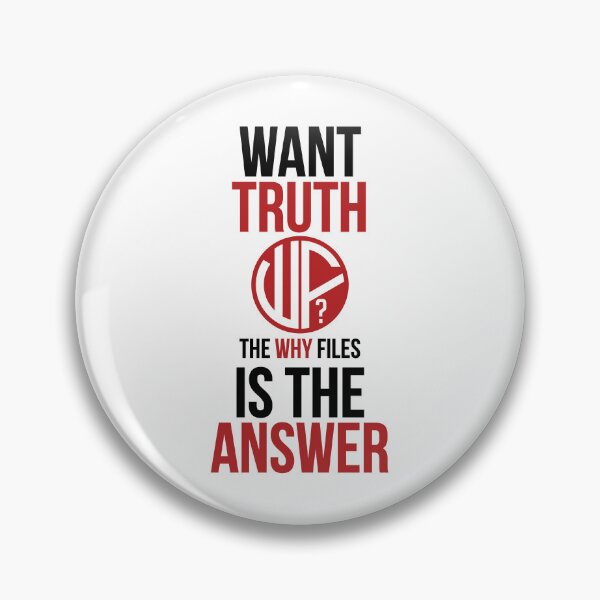 Item preview, The Why Files WHITE_truth designed and sold by adolfobusmente.
