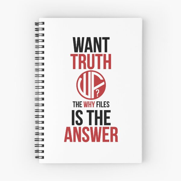 Item preview, The Why Files WHITE_truth designed and sold by adolfobusmente.