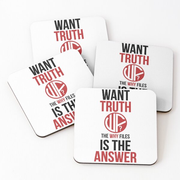 Item preview, The Why Files WHITE_truth designed and sold by adolfobusmente.