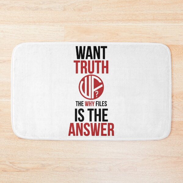Item preview, The Why Files WHITE_truth designed and sold by adolfobusmente.