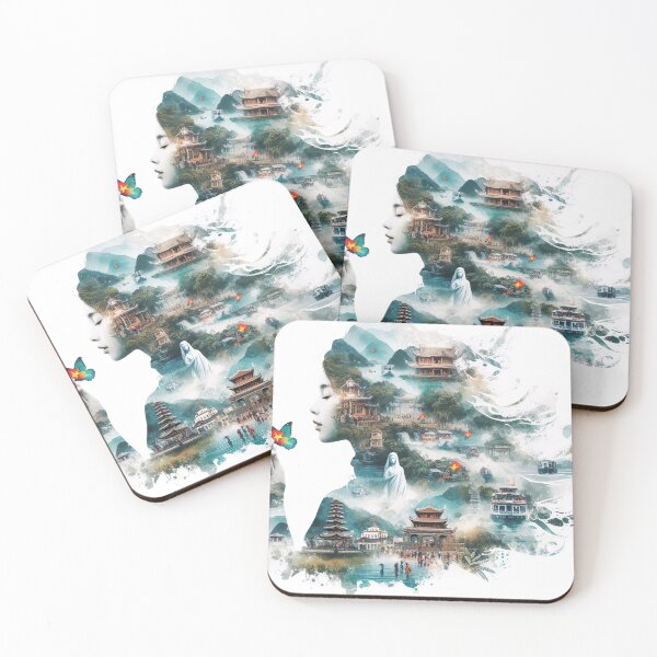 Item preview, "Vietnam Watercolor Compilation: Captivating Artistic Imagery" designed and sold by Huycao211.