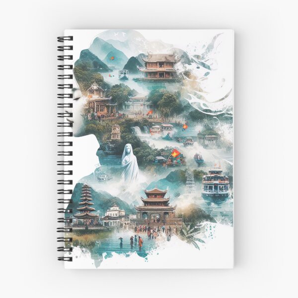 Item preview, "Vietnam Watercolor Compilation: Captivating Artistic Imagery" designed and sold by Huycao211.