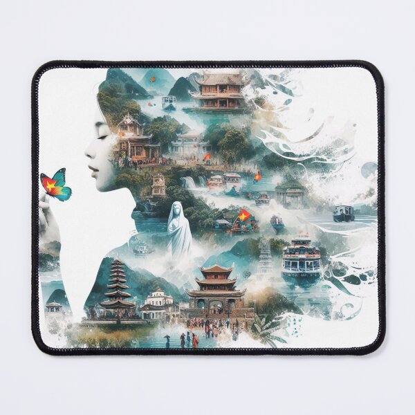 Item preview, "Vietnam Watercolor Compilation: Captivating Artistic Imagery" designed and sold by Huycao211.