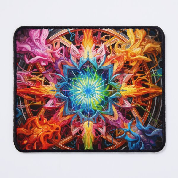 Item preview, Neon Kaleidoscope Pattern designed and sold by AiHead.