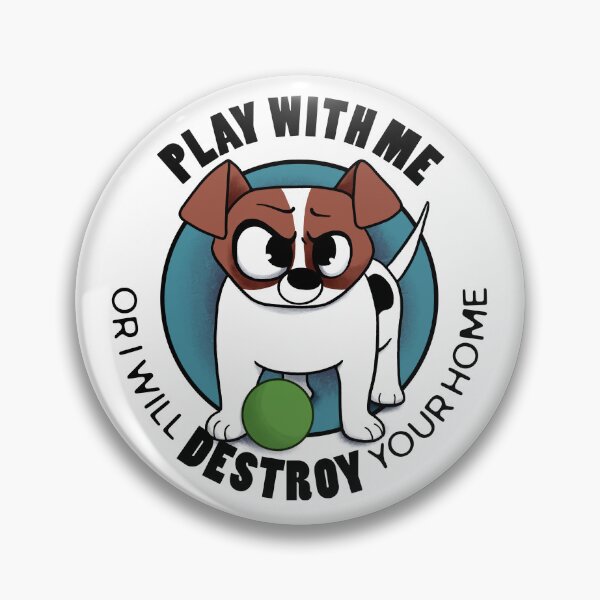 Item preview, Jack Russel wants to Play designed and sold by alies-art.