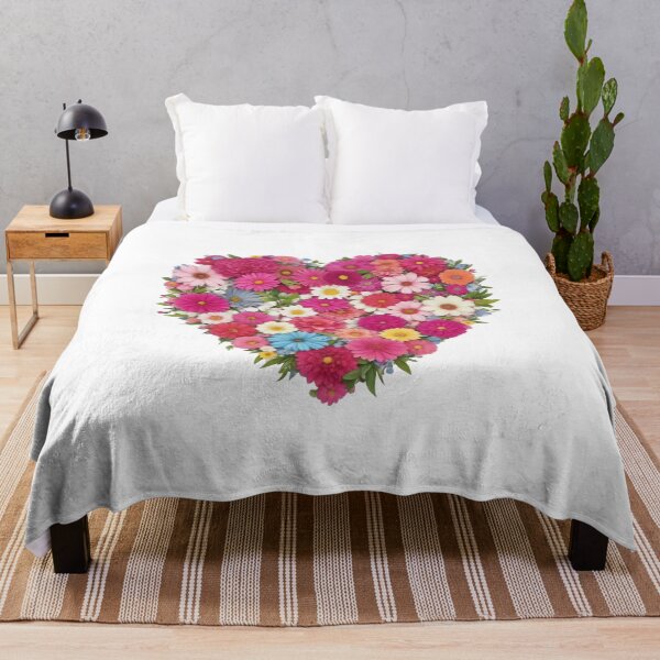 Item preview, Cute Flowers and Leaves in heart shape designed and sold by chathai.