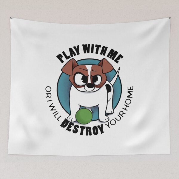 Item preview, Jack Russel wants to Play designed and sold by alies-art.