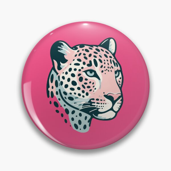 Item preview, Leopard profile illustration designed and sold by unepommedeterre.