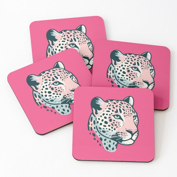 Item preview, Leopard profile illustration designed and sold by unepommedeterre.
