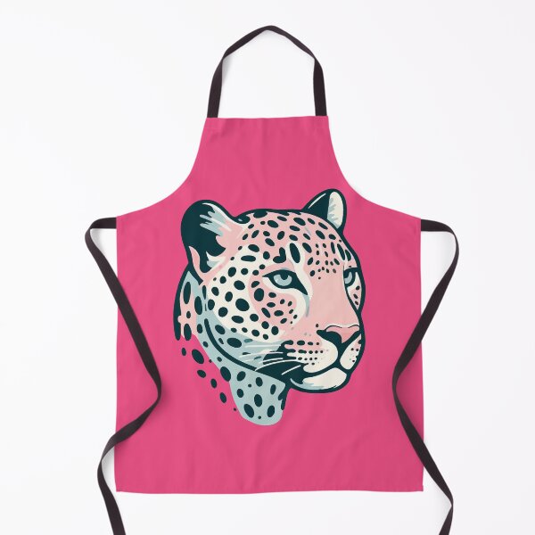 Item preview, Leopard profile illustration designed and sold by unepommedeterre.