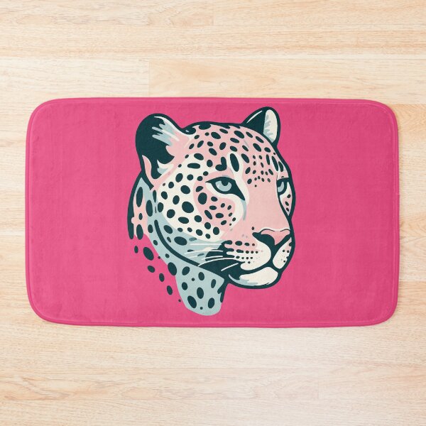 Item preview, Leopard profile illustration designed and sold by unepommedeterre.