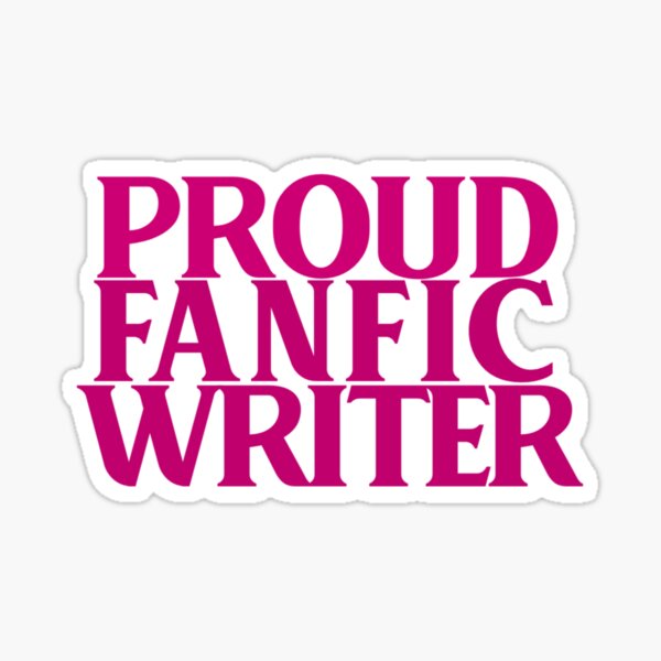 Artikel-Vorschau von Stolzer Fanfic-Autor – Pink, designt und verkauft von G-S-A.