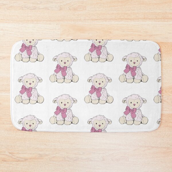 Item preview, Coquette sheep plushie with bow designed and sold by luvrest.
