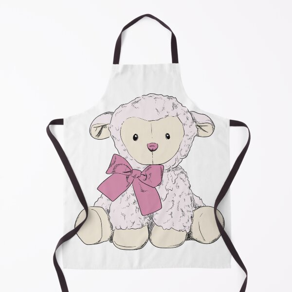 Item preview, Coquette sheep plushie with bow designed and sold by luvrest.