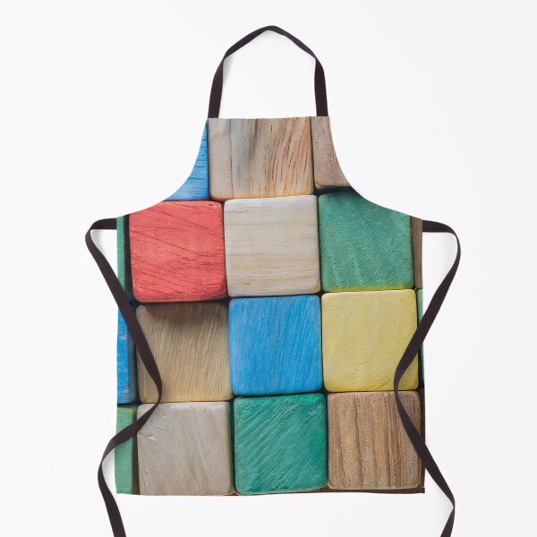 Item preview, Colorful background of multi colored wooden blocks designed and sold by Giuseppe Cammino.